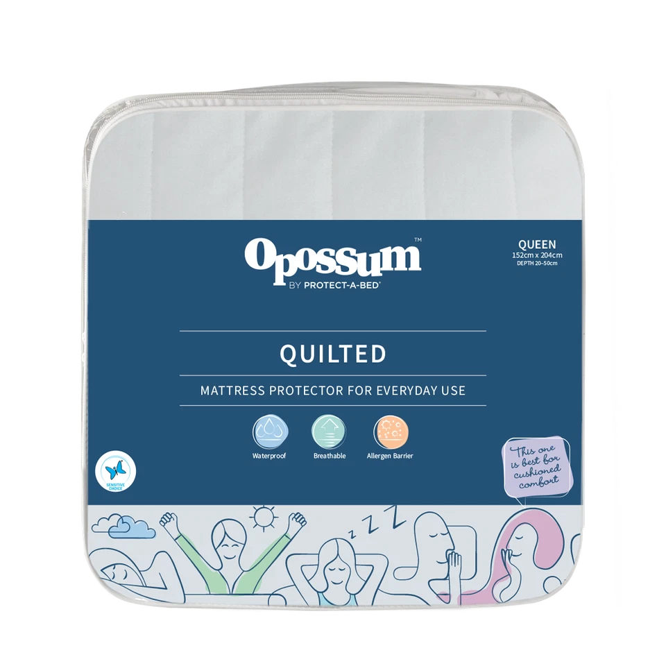 Стеганая водонепроницаемая защита для сна Opossum от Protect-A-Bed - Изображение 1 из 1