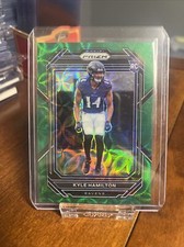 2022 Panini Prizm Kyle Hamilton Green Scope /75 SP Baltimore Ravens Rookie Card