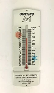 Vintage Metal Advertising Thermometer - Smith’s A1 - Commercial Refrigeration - Picture 1 of 10