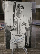 2023 Topps Heritage Joey Votto Oversized 1974 Deckle Edge Box Topper Reds