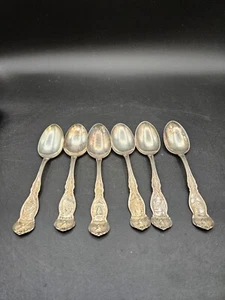 VTG. WM. Rogers 7 Sons Spoons Set of 6 - Picture 1 of 6