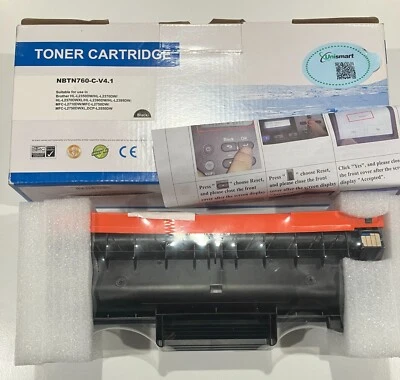 Сменный черный картридж с тонером NBTN760-C-V4.1 для Brother TN760 - Изображение 1 из 4