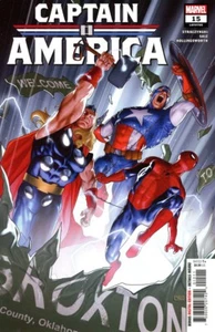 Capitán América (2023) #15 casi nuevo cubierta Taurin Clarke - Imagen 1 de 1