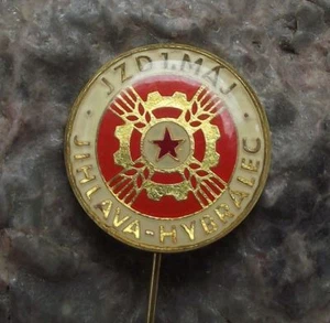 JZD Czechoslovakia Agricultural Collective Farming Union Jihlava Farm Pin Badge - Picture 1 of 3