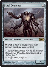 1x Steel Overseer - Foil Light Play, English Magic 2011 MTG Magic