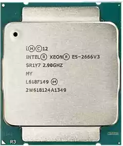 Intel Xeon E5-2666 V3 10 Core SR1Y7 2.9Ghz 135W Socket LGA 2011-3 CPU Processor - Picture 1 of 1