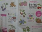 10 Berries cross stitch charts designed by Sosae Caetano