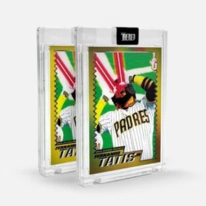 Topps Project 100 2022 edición de lujo/100 ~ Fernando Tatis Jr. (caja sellada de 2 tarjetas) - Imagen 1 de 5