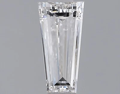 0.91 Ct Tapered Baguette IGI Certified Loose Lab Grown CVD Diamond G Color VS1 - Image 1 of 4