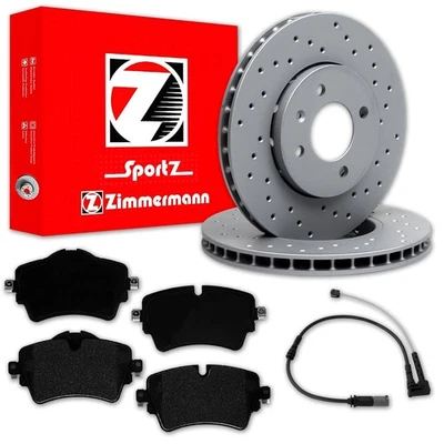 DISCOS DE FRENO DEPORTIVOS Zimmermann 294 mm + PASTILLAS DELANTERAS aptos para MINI F55 F56 57 - Imagen 1 de 4