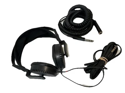 Yamaha YH-1 Orthodynamic Headphones Vintage Mario Bellini Design Tested Working - Image 1 of 4