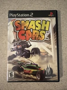 Smash Cars (Sony PS2 PlayStation 2) CIB Complete w/ Manual & Reg Card ~ Good - Picture 1 of 4