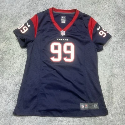 JJ Watt #99 Houston Texans Nike on field Jersey  Womens L  Navy NFL Football - Image 1 of 4