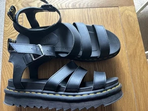 Dr Marten Blaire Sandal UK8 Black - Picture 1 of 9