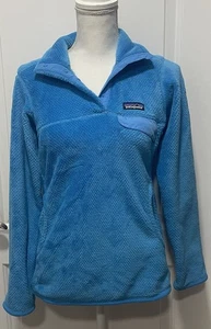 Pullover polar Patagonia XS Vessel azul re-herramienta media presión Polartec para mujer - Imagen 1 de 5