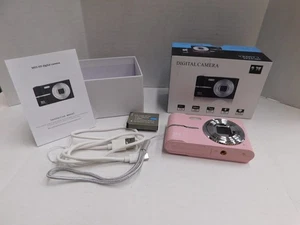 Better Life M03 Student Digital Camera 1080P 50MP 2.4" LCD 16X Zoom – Pink - Picture 1 of 3