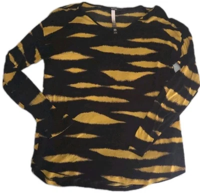 Camisa média Kensie preta e amarela - Imagem 1 de 4