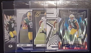 Josh Jacobs x5 Karten Lot 2024 Select Red Black Shock Prizm Rookie Stars Illusions - Bild 1 von 6