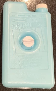 Vintage Rubbermaid Schraub Refreeze Getränkeflasche 8279 Kunststoff Kühler Eisbeutel - Bild 1 von 8