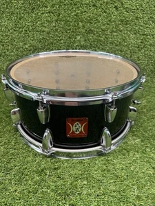 ⚡️*RARE Yamaha Musashi 13”X6.5” Snare Drum Transparent Black Made In Japan⚡️ - Picture 1 of 14