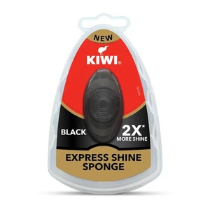 Kiwi Express Instant Black Shoe Shiner Sponge For 2X Instant Shine 6ml - Picture 1 of 7