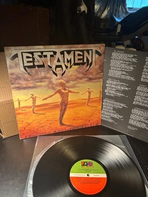 TESTAMENT Practice What you Preach BRAZIL LP 1989 Heavy Metal Thrash Exodus OG - Image 1 of 4