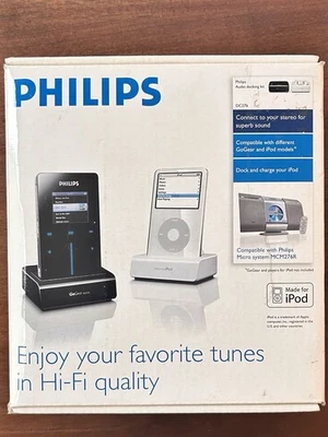 Base de base de audio Philips DC276/37 para iPod y Go Gear NUEVA CAJA ABIERTA  Foto 1 de 4