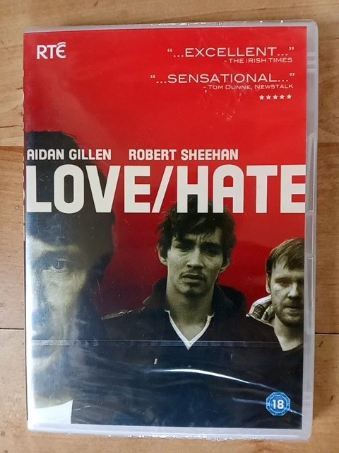Love/Hate - Series 1. Aiden Gillen, Robert Sheehan, Ruth Negga (New/Sealed DVD) - Image 1 of 2