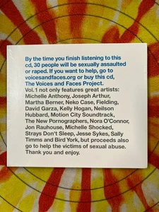 VARIOUS, Voices And Faces Project, Vol. 1, CD SEALED, 2006 Burn And Silver - Bild 1 von 2