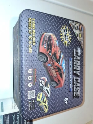 Carry Case with 6 pcs Pull back action cars, for collectible cars 8+yrs gift - Image 1 of 4
