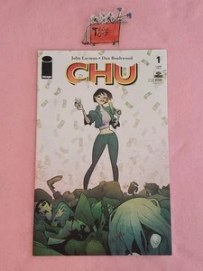 CHU #1 (2020) IMAGEN DE CÓMIC PRIMERA IMPRESIÓN CUBIERTA DE MADERA DE JOHN LAYMAN DAN - Imagen 1 de 8