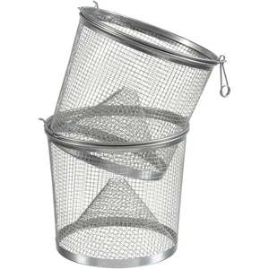 Langlebige Konstruktion schwimmend beschichteter Edelstahl Metalldraht Elritzenfalle Neu - Bild 1 von 3