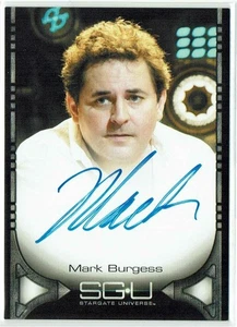 Stargate Universe Season 1 - 2010 Autograph Card Mark Burgess as Jeremy Franklin - Picture 1 of 2