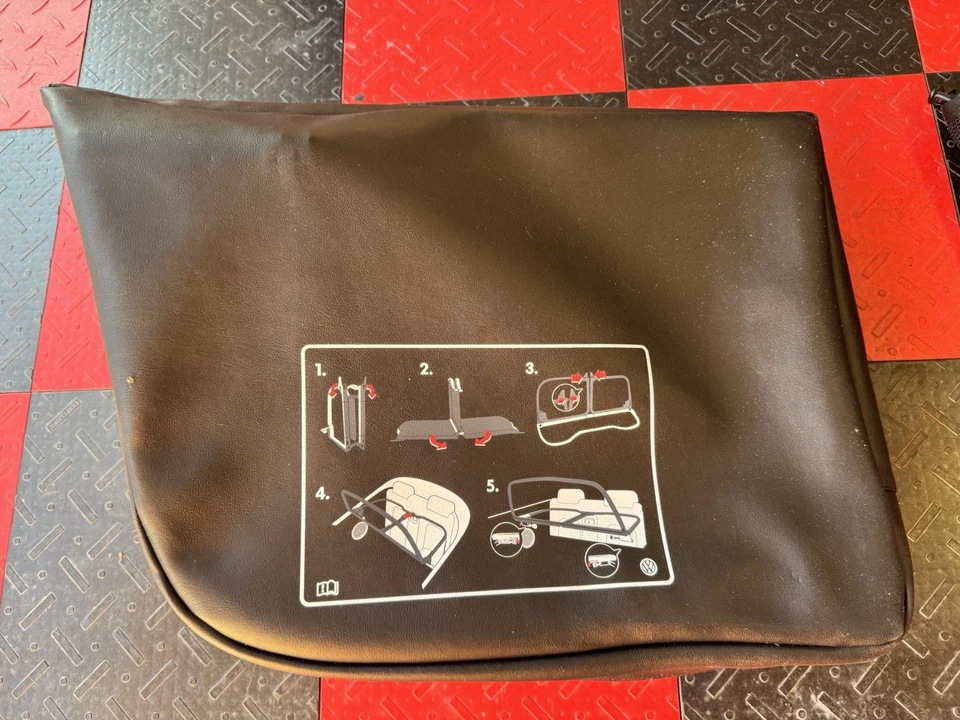 Deflector de viento convertible Volkswagen Beetle OEM (2003-2010) - Excelente estado Foto 1 de 1