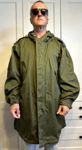 M-1951 M-51 Large Poplin (2nd Pattern) US Army Mod Fishtail Parka 05/11/1952 - Picture 1 of 18