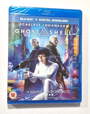 Ghost In The Shell  BLU RAY SEALED Starring Scarlett Johansson - Image 1 of 2