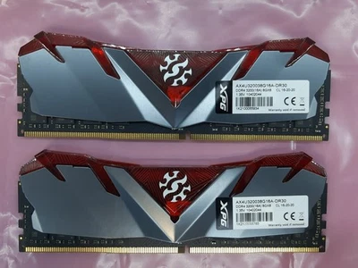 ADATA XPG AX4U320038G16A-DR30 16GB (8GBx2) DDR4 3200MHz  Desktop RAM - Image 1 of 4
