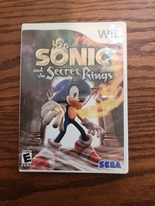 Wii Sonic And The Secret Rings Video Game With Manual - Picture 1 of 4