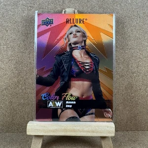 2024 Upper Deck Allure AEW Anna Jay #CF-13 Color Flow Red-Orange - Bild 1 von 2