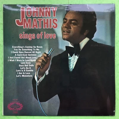 Johnny Mathis Sings Of Love - Poinçon SHM-749 Ex+ État Vinyle LP - Photo 1/3