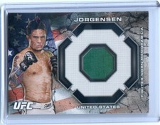 2013 TOPPS UFC BLOODLINES WALK-OUT SHIRT RELIC PATCH  SCOTT JORGENSEN #/198