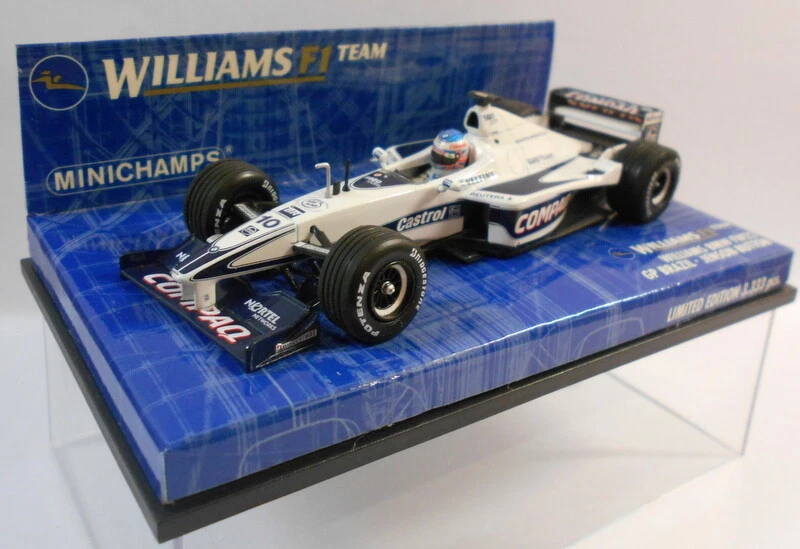 Minichamps F1 1/43 Scale - 430000030 WILLIAMS BMW FW22 J.BUTTON - Image 1 of 3