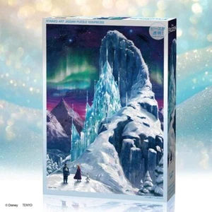 Disney Ice Palace (Frozen) [Stained Art] 1000 Piece Jigsaw Puzzle Tenyo JAPAN - Picture 1 of 3