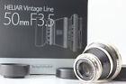 Rare! Limited of 50 [Unused in Box] Voigtlander HELIAR 50mm f/3.5 VM From JAPAN