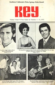 Vintage Palm Springs Business Directory Restaurants Night Life Fun Guide 1971 - Picture 1 of 8