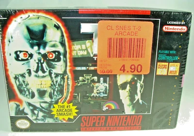 T2: The Arcade Game SNES 1993 Brand New Sealed - Image 1 of 4