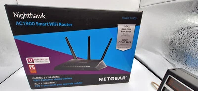 Netgear Nighthawk AC1900 , Dual Core 1ghz Smart Wifi Router #A7000 - Image 1 of 4