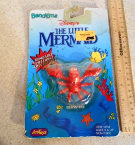 THE LITTLE SIRENMAID SEBASTIAN Bendy Bend ems De colección Disney Company - Imagen 1 de 6