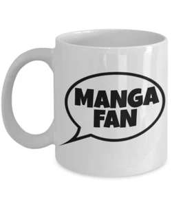Manga Fan Coffee Mug, Manga Gift - Picture 1 of 5
