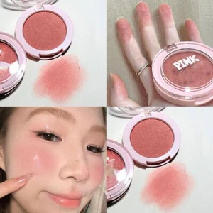 Fine Shimmer Single Color Blush Matte Highlight Shimmer Eye Shadow Disk' A6T4 - Picture 1 of 28